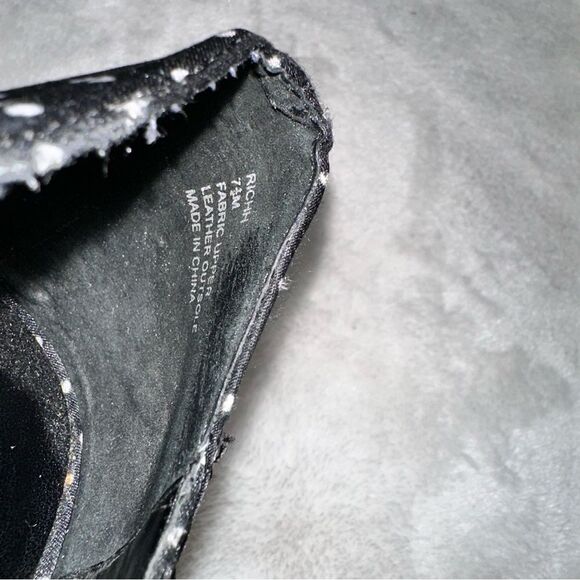 Steve Madden Black and White Polka Dot Heels size 7.5‎ - Picture 7 of 12